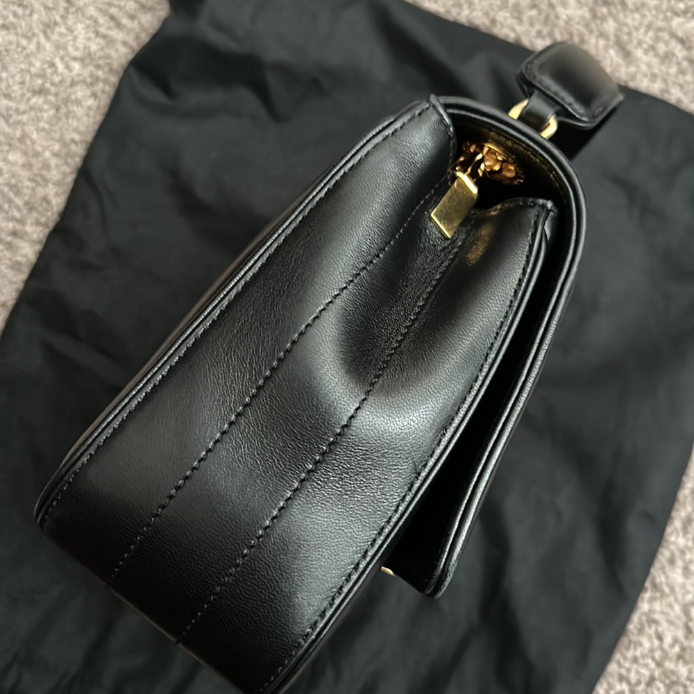 AUTHENTIC YSL VICKY LEATHER CROSSBODY BAG - Picture 13 of 16